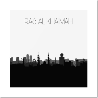 Ras Al Khaimah Skyline Posters and Art